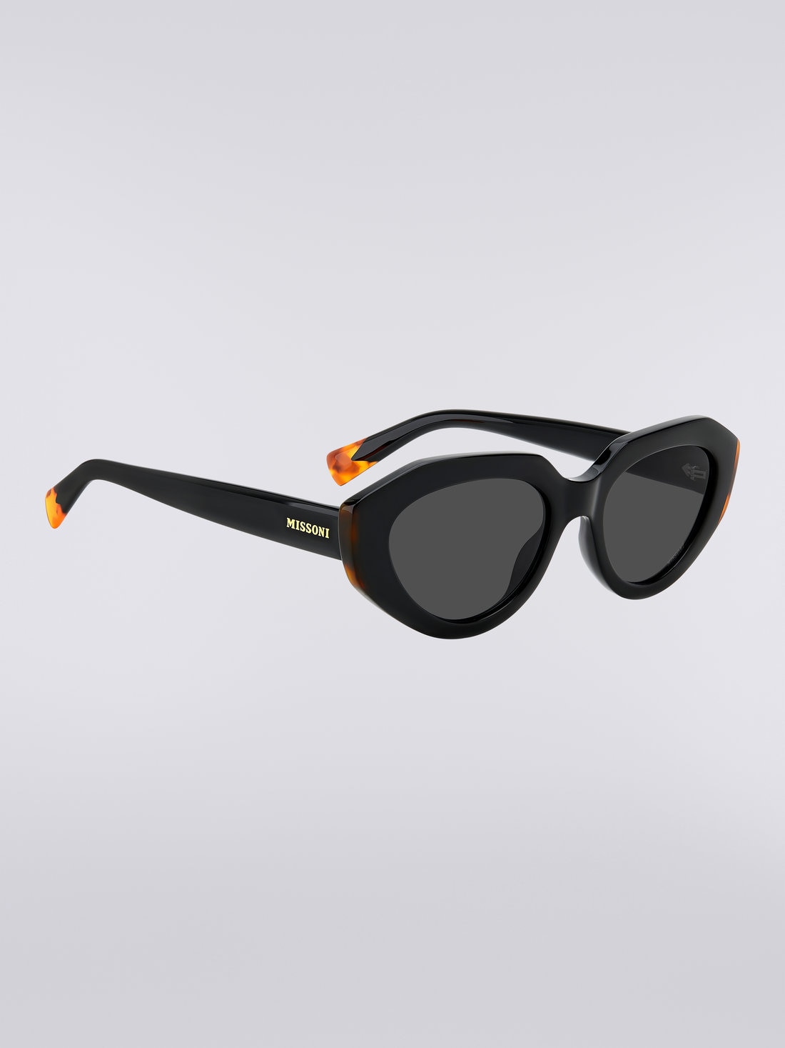 Missoni Seasonal Sonnenbrille aus Acetat, Schwarz    - 8051575840166 - 2