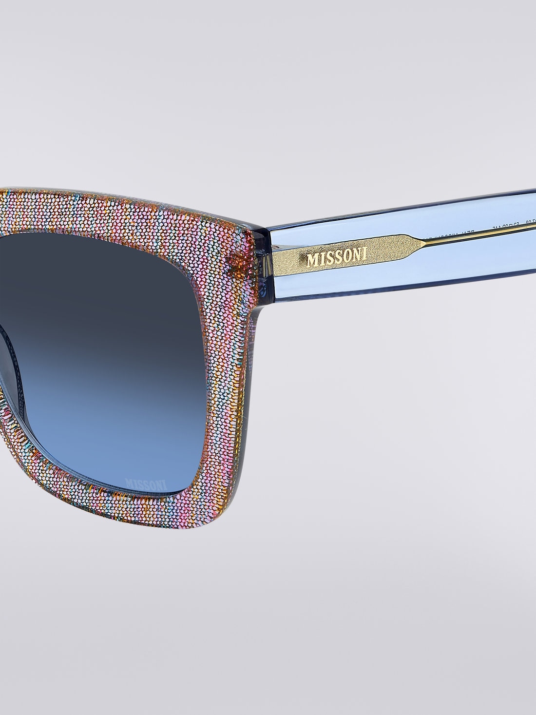 Occhiali Da Sole Missoni Dna in Acetato, Multicolore - 8051575840258 - 3