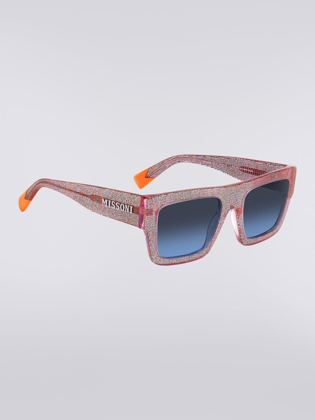 Lunettes de soleil Missoni Dna en acétate, Multicolore  - 8051575840289 - 2