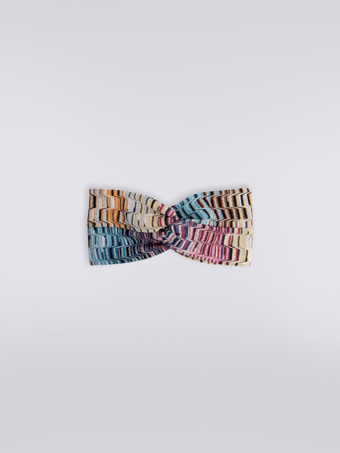 Bandeau pour cheveux avec motif grec multicolore Multicolore