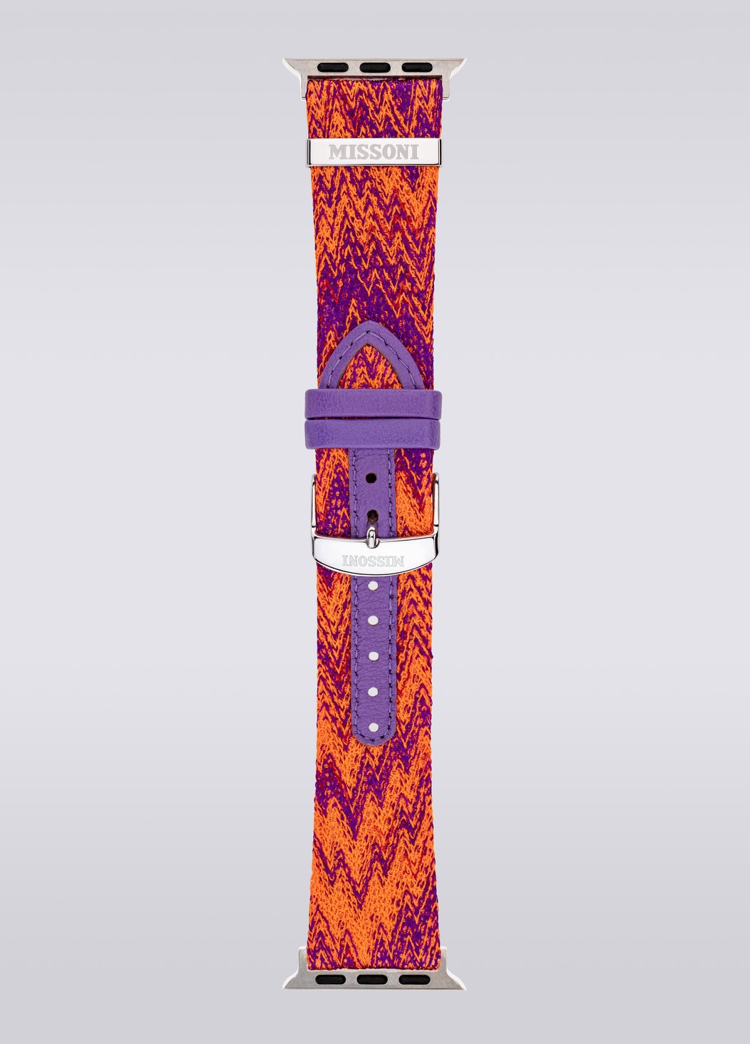 Missoni Fabric 22 mm Apple watch compatible strap, Multicoloured  - 8053147046235 - 2