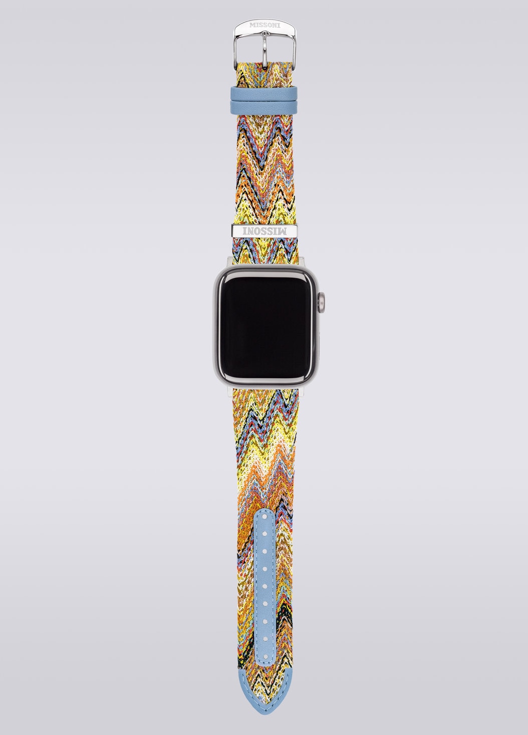 Missoni Fabric 24 mm Apple watch compatible strap, Multicoloured  - 8053147046273 - 3