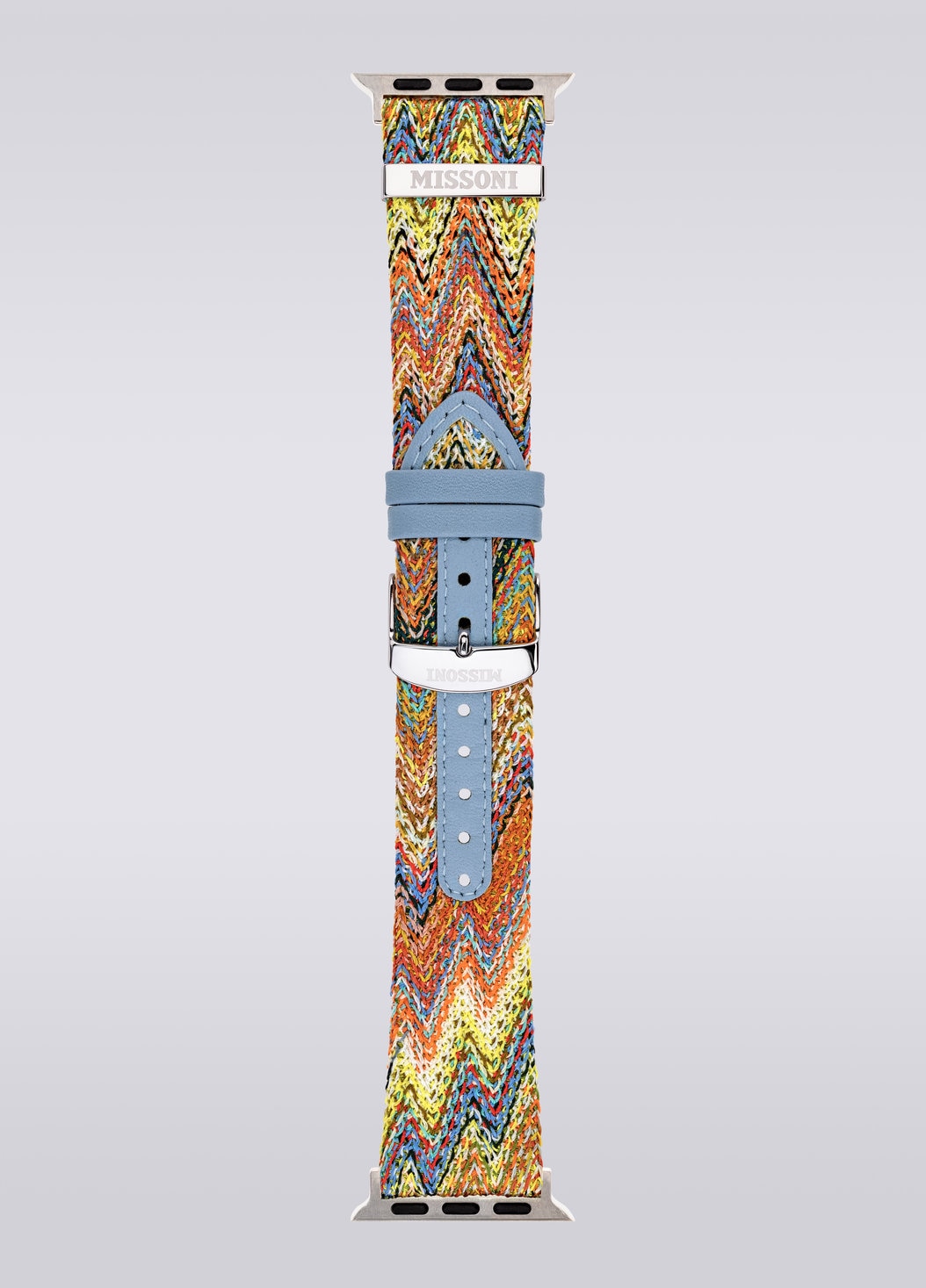 Missoni Fabric 22 mm mit Apple Watch kompatibles Armband, Mehrfarbig  - 8053147046280 - 2