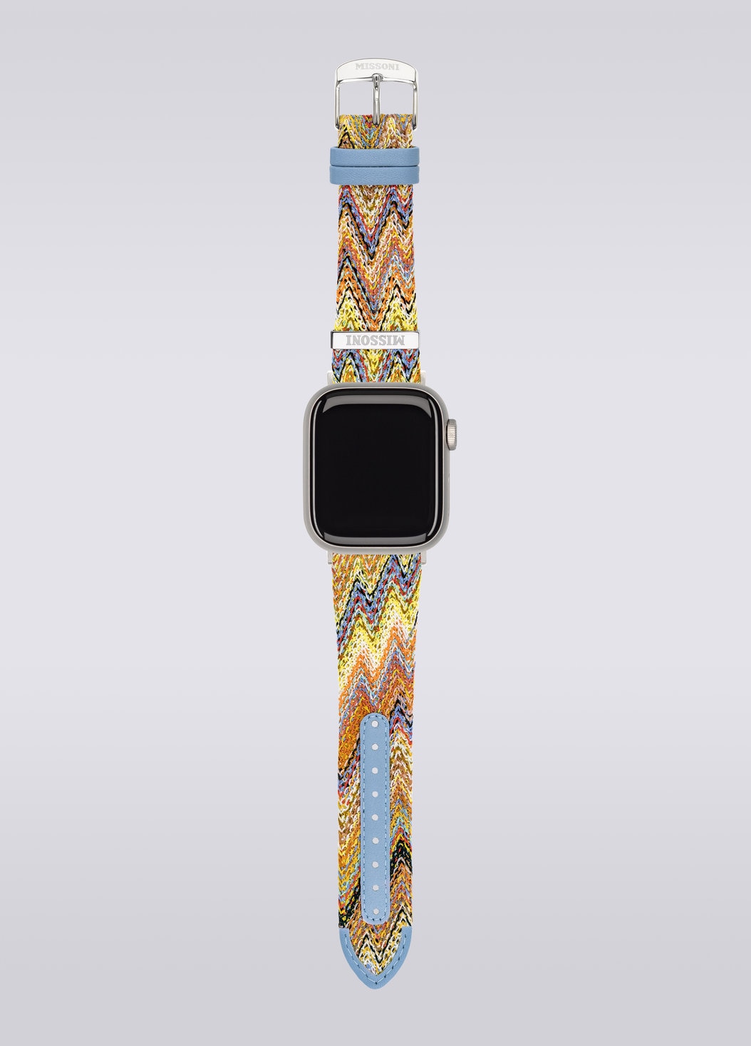 Missoni Fabric 22 mm Apple watch compatible strap, Multicoloured  - 8053147046280 - 3