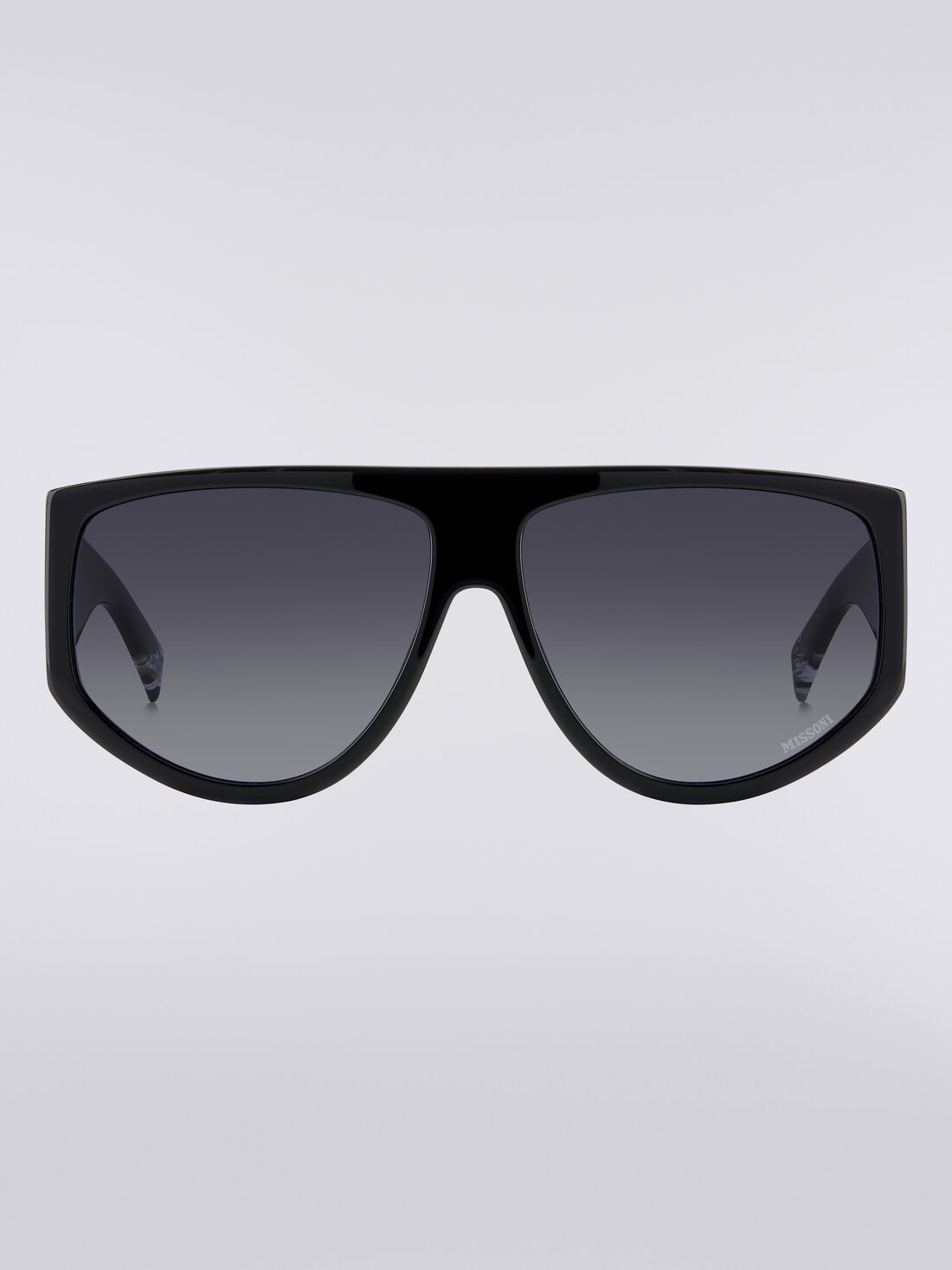 Sonnenbrille in Tropfenform mit übergroßen Bügeln, Mehrfarbig  - 8053147115467 - 0