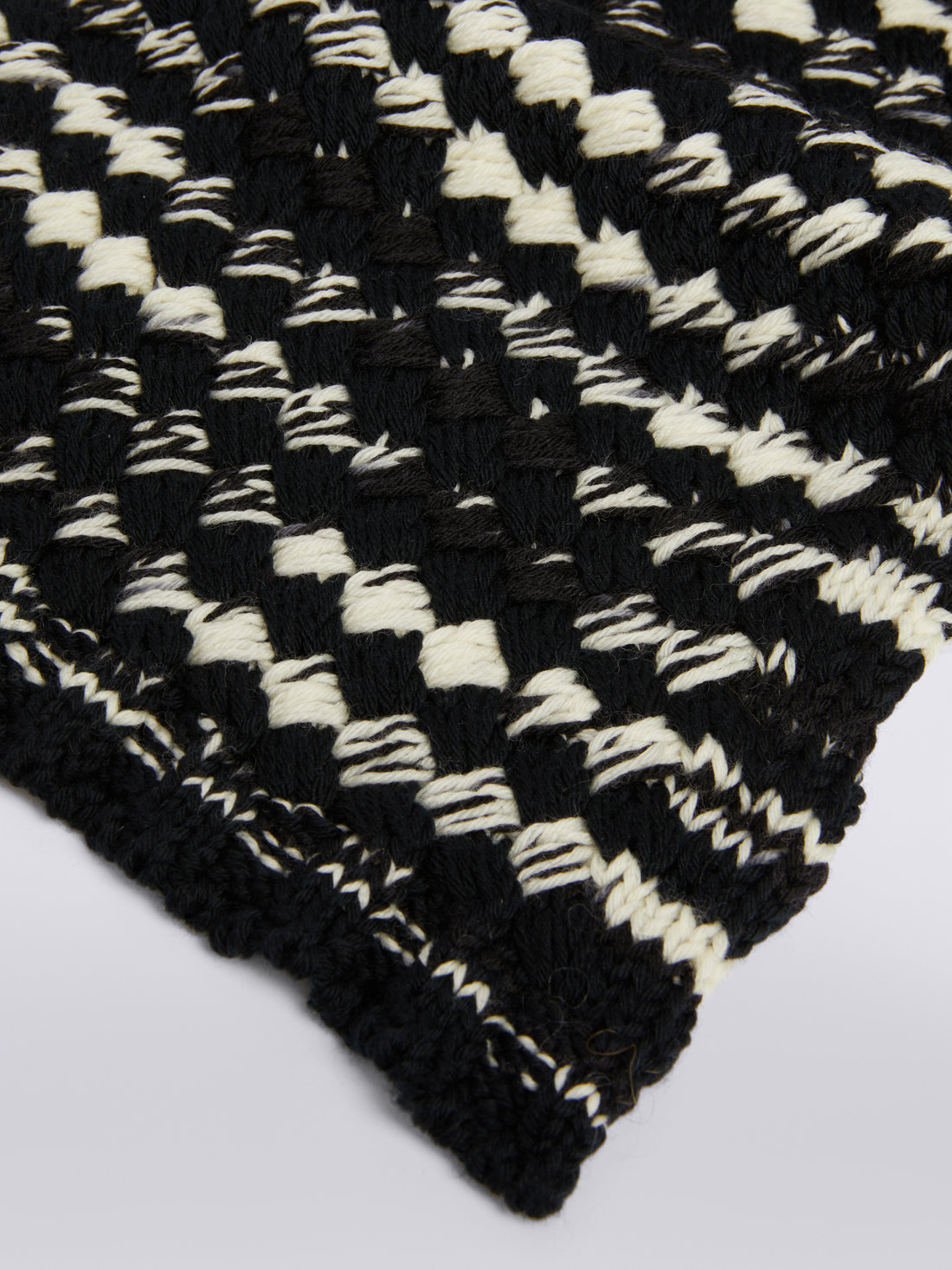 Slub wool knit scarf, Multicoloured  - 8053147023106 - 1