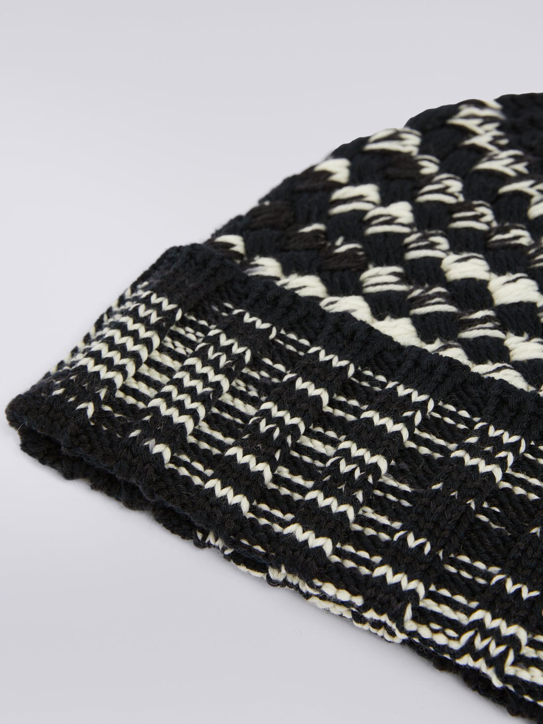 Strickmütze aus Wolle, Mehrfarbig  - 8053147023137 - 1