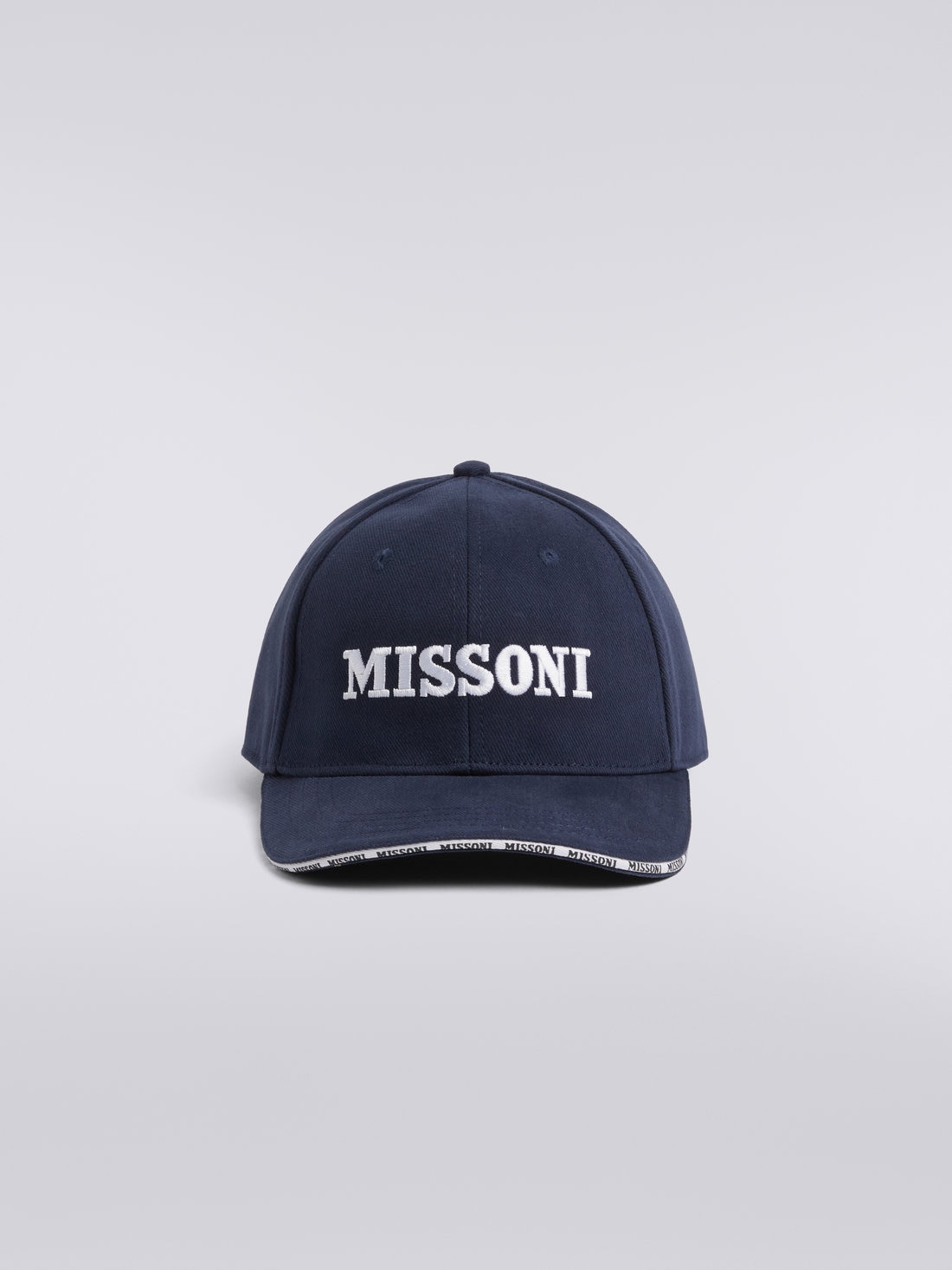 Cotton baseball cap with logo, Multicoloured  - 8053147023175 - 0
