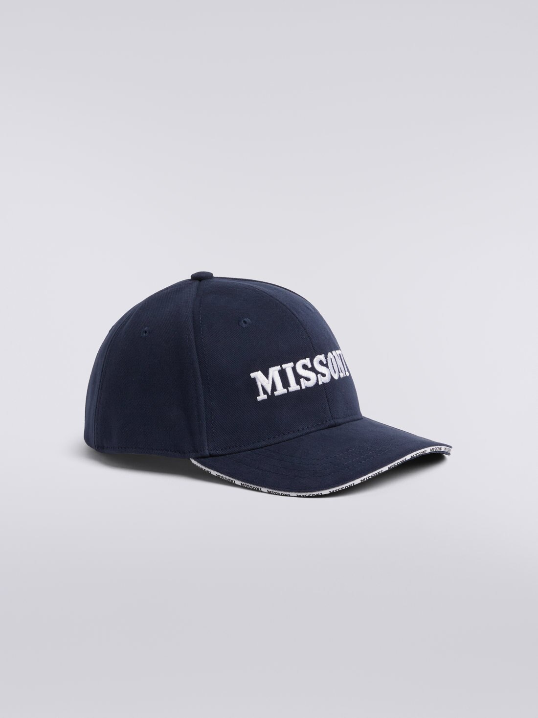Cotton baseball cap with logo Multicoloured | Missoni