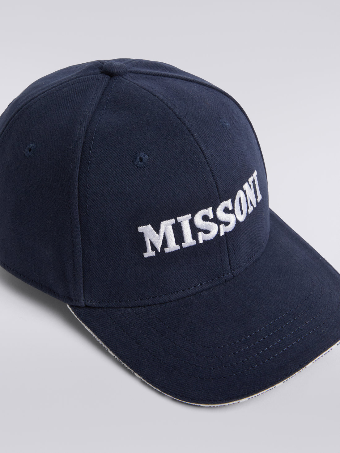 Cotton baseball cap with logo, Multicoloured  - 8053147023175 - 2