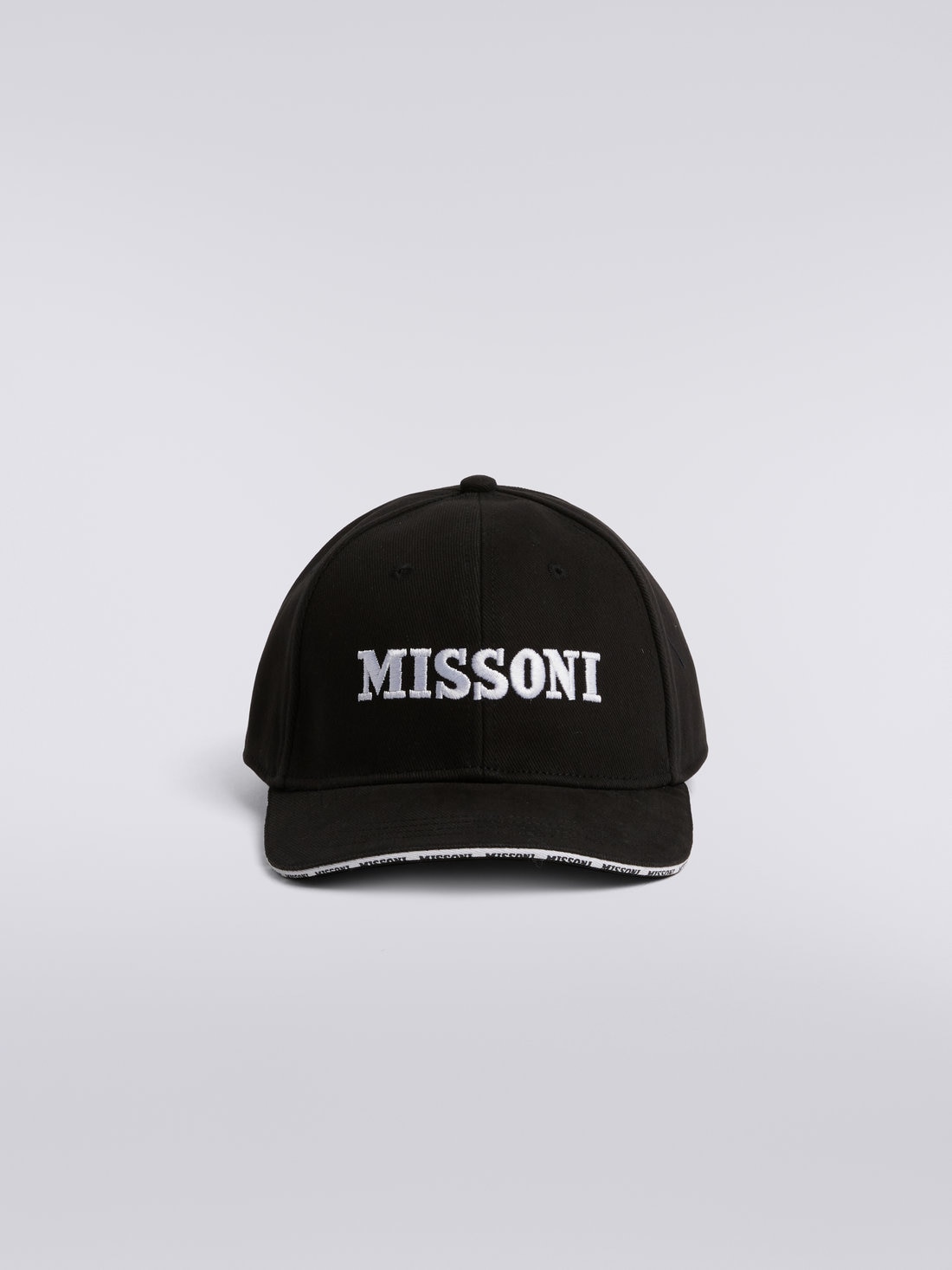 Cotton baseball cap with logo, Multicoloured  - 8053147023182 - 0
