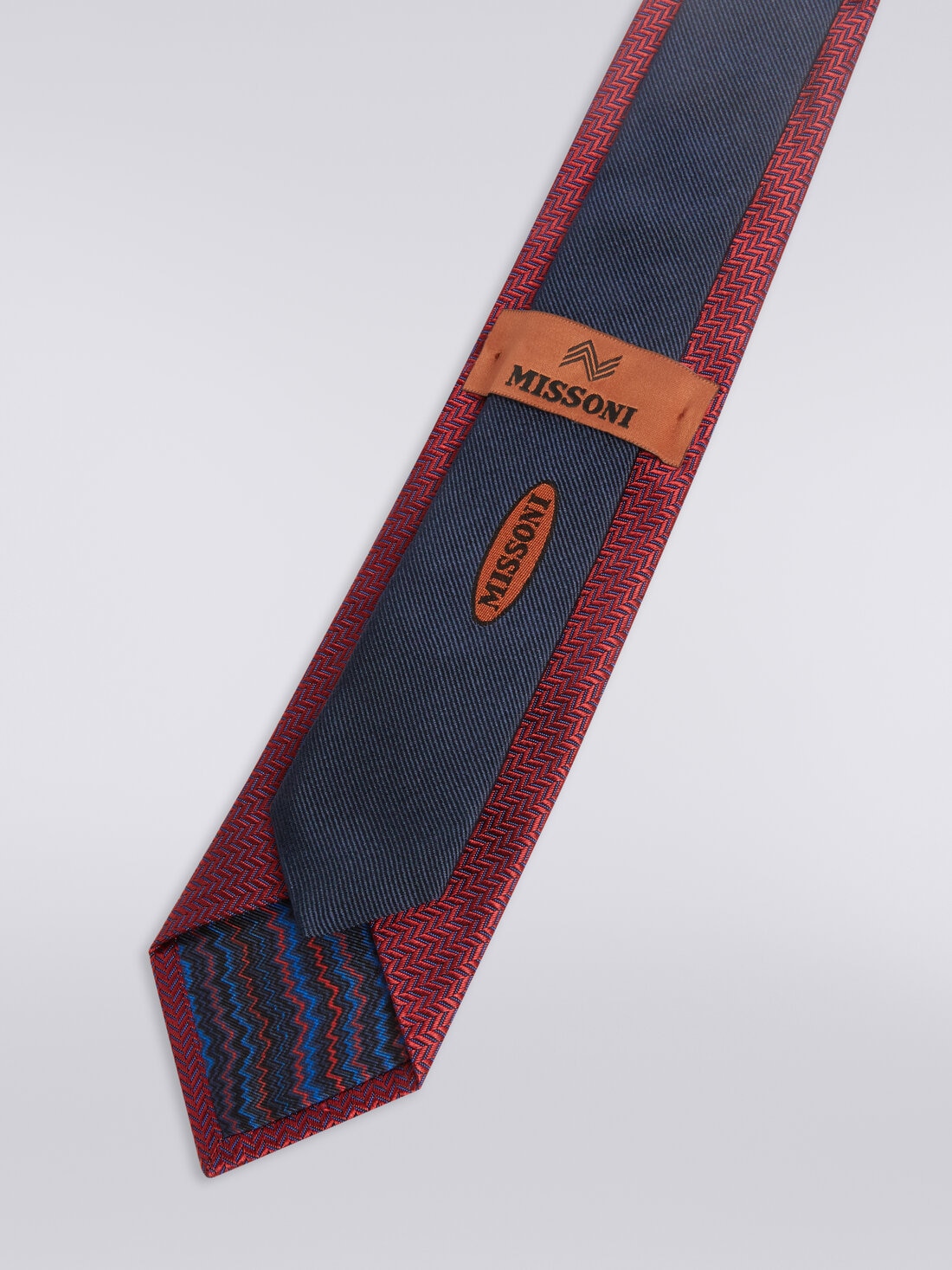 Cravatta in seta, Multicolore  - 8053147023335 - 2