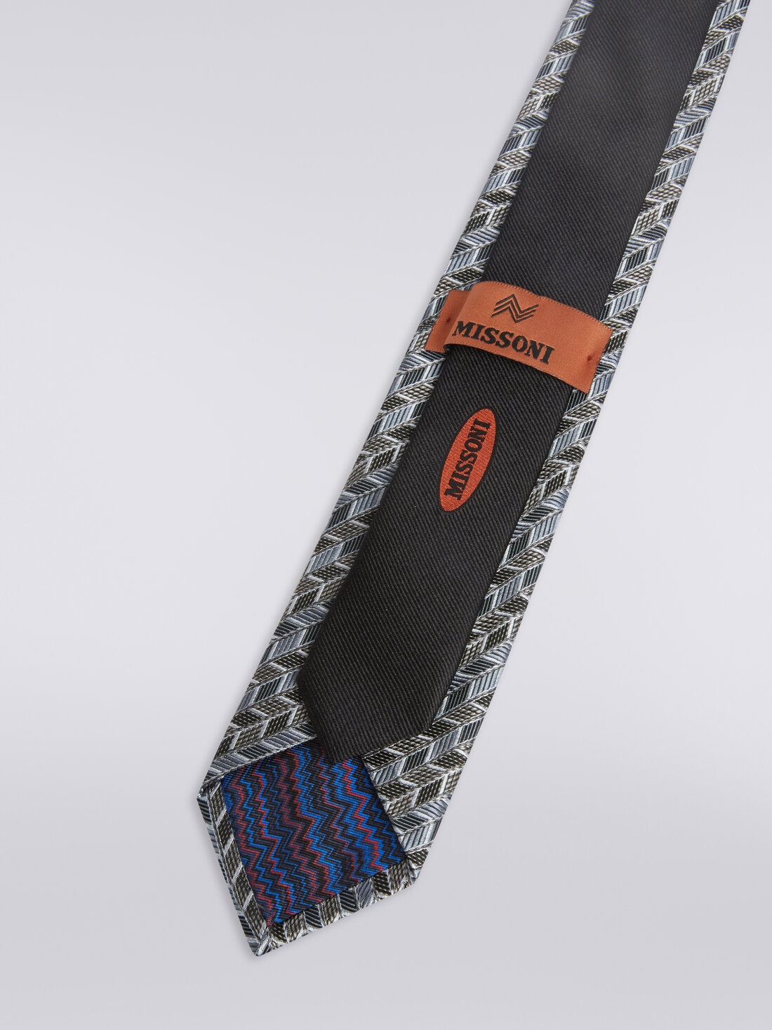 Cravatta in seta, Multicolore  - 8053147023373 - 2