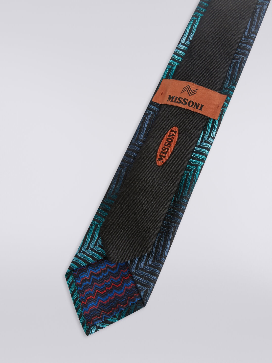 Cravatta in seta, Multicolore  - 8053147023410 - 2