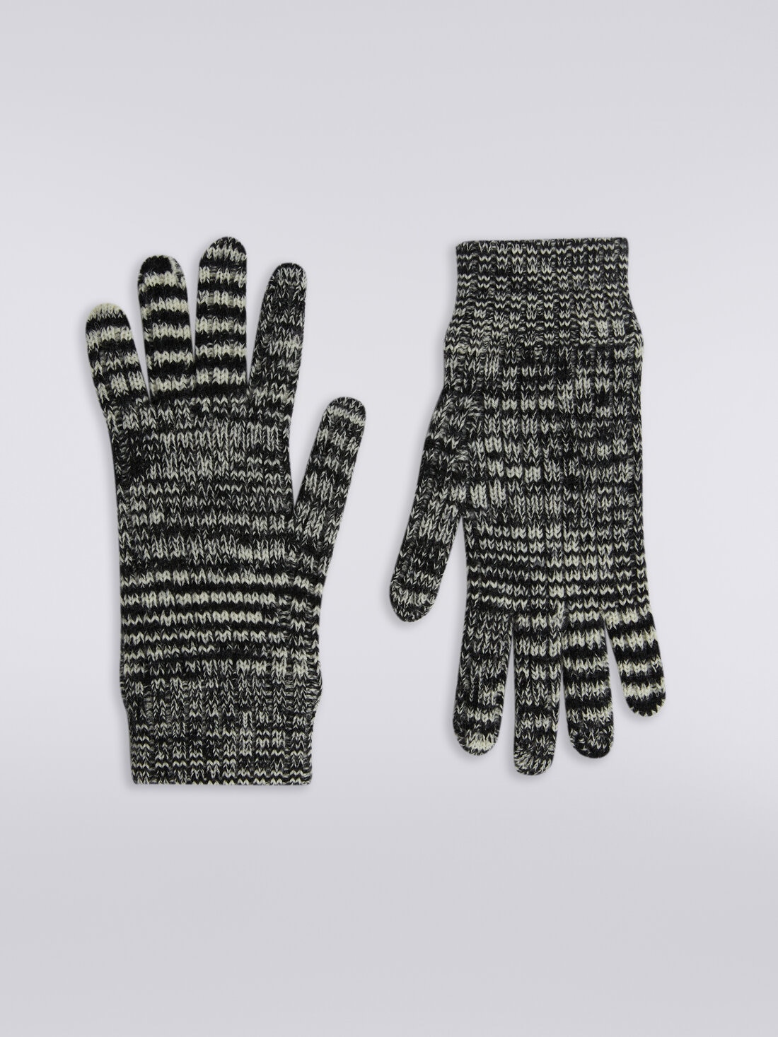 Slub wool knit gloves, Multicoloured  - 8053147023977 - 0