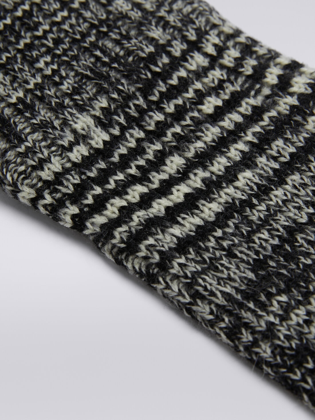 Slub wool knit gloves, Multicoloured  - 8053147023977 - 2