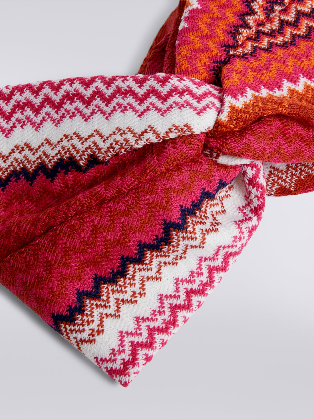 Zigzag wool blend band, Multicoloured  - 8053147024127 - 1