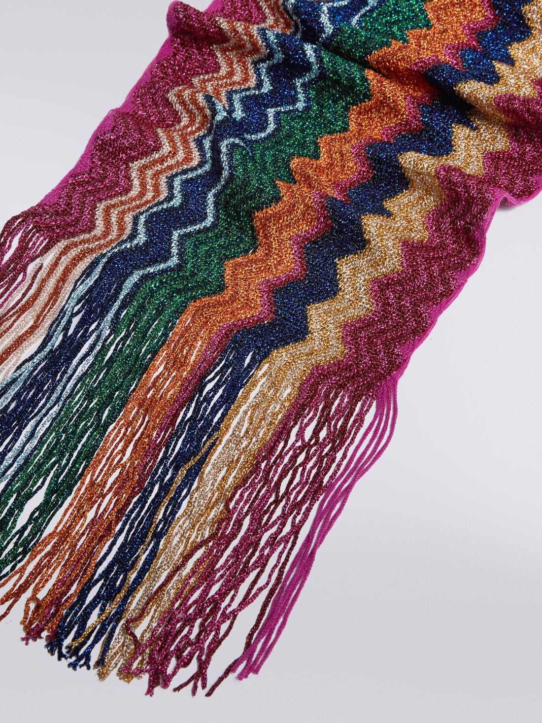 Viscose blend scarf, Multicoloured  - 8053147024158 - 1