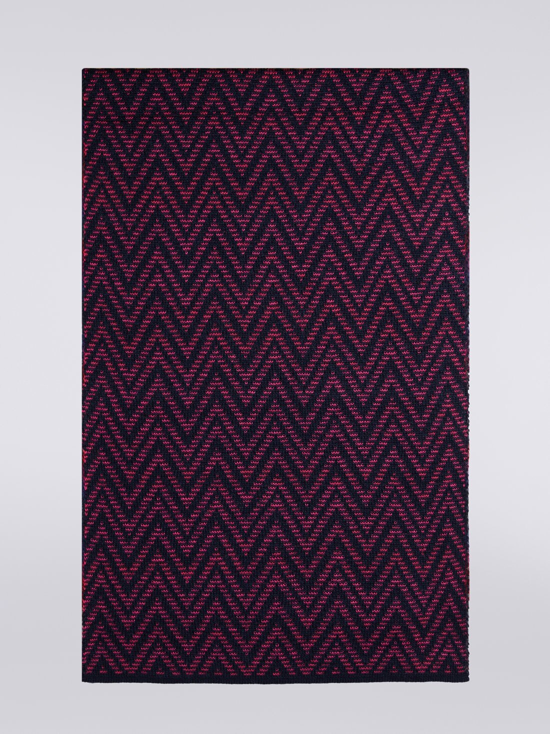 Bufanda de lana y mohair zigzag, Multicolor  - 8053147024233 - 0