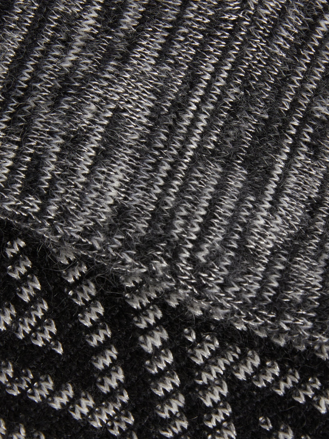 Guanti in maglia di lana e mohair con multi-lavorazione, Multicolore  - 8053147024288 - 2