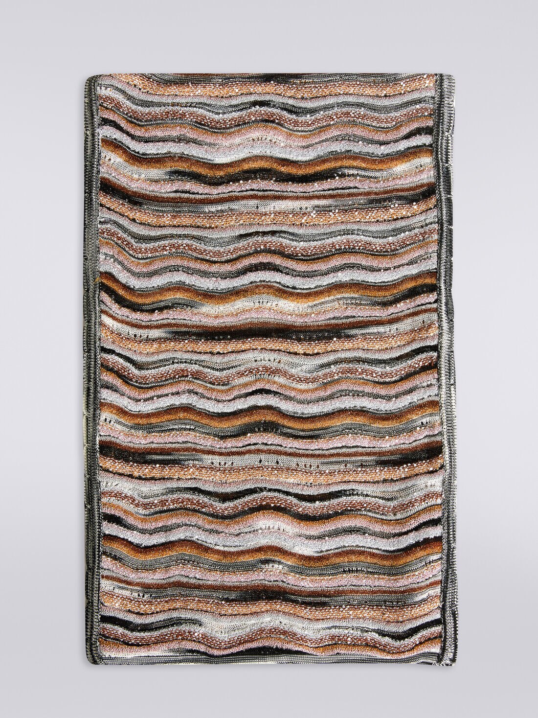 Schal aus Viskosemischgewebe mit Pailletten, Mehrfarbig  - 8053147024349 - 0