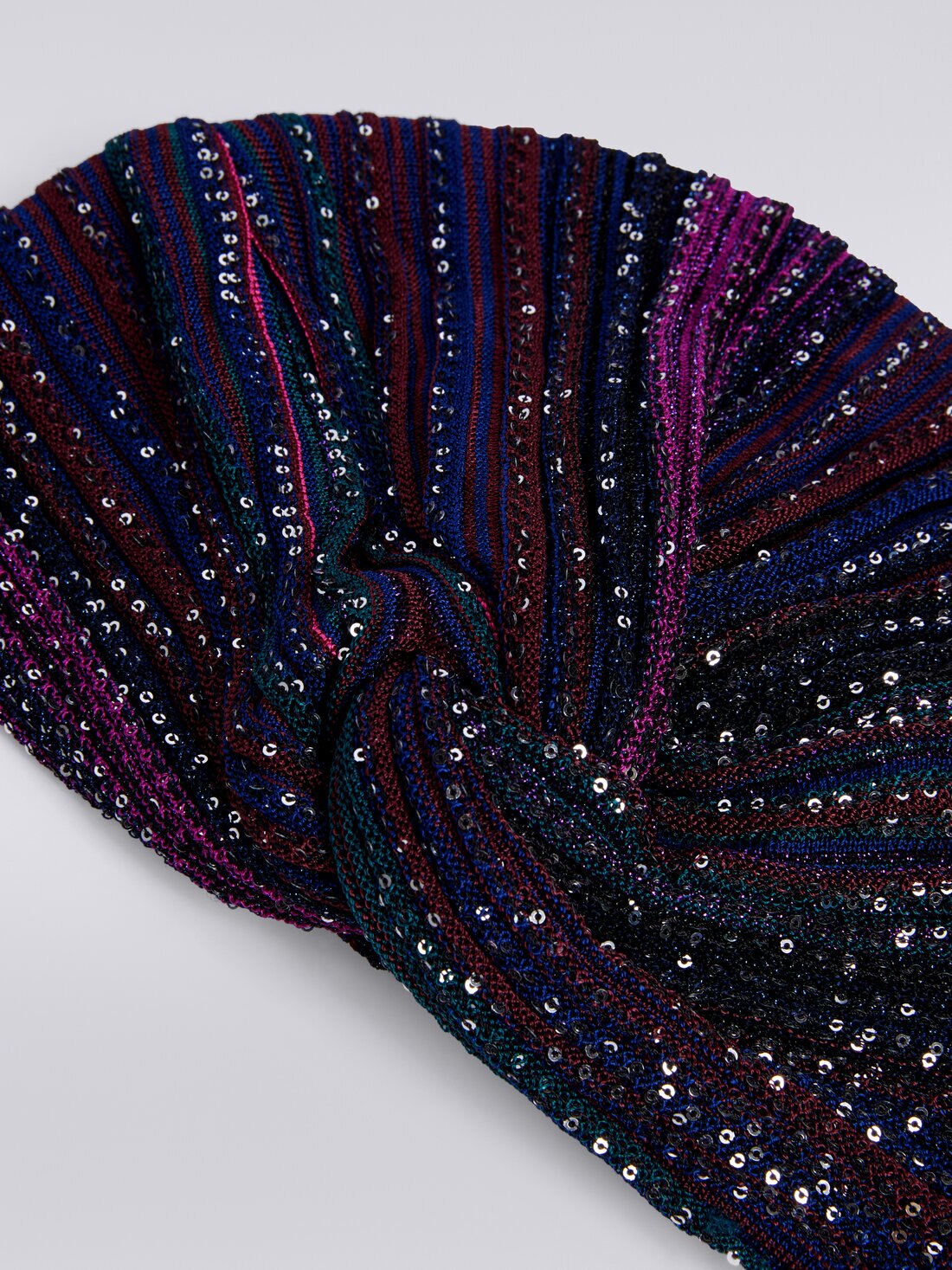 Viscose blend turban, Multicoloured  - 8053147024424 - 1