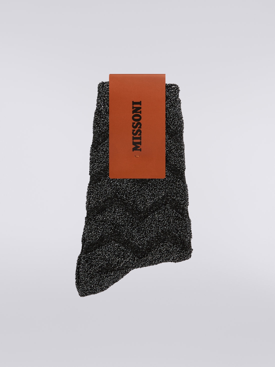 Short zigzag cotton and nylon socks , Multicoloured  - LS23WS3NBV00ENSM67R - 1