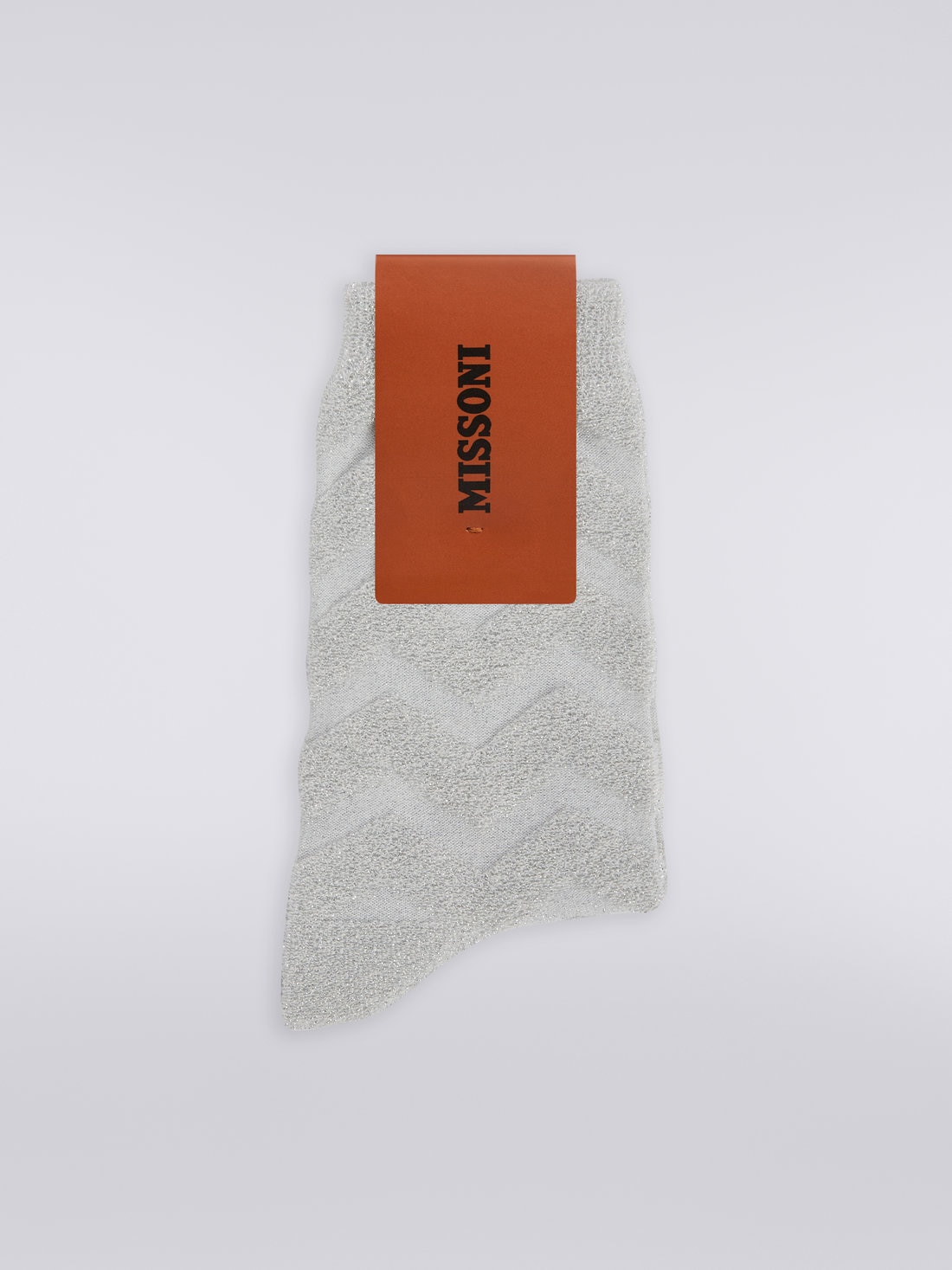 Short zigzag cotton and nylon socks , Multicoloured  - LS23WS3NBV00ENSM67W - 1