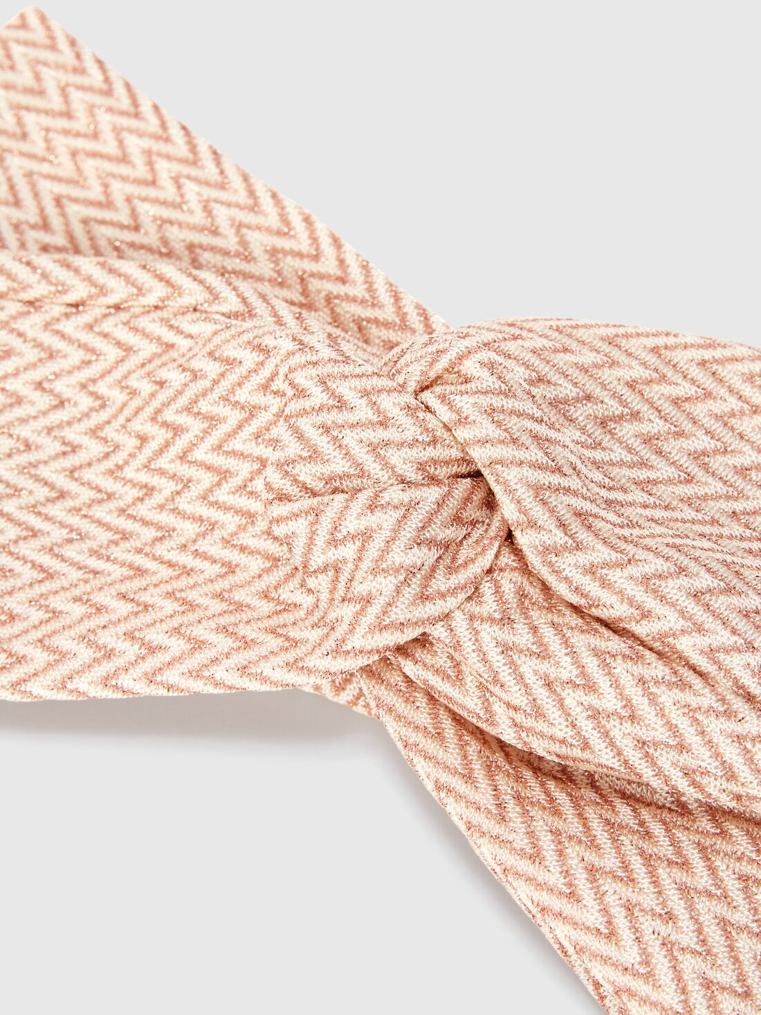 Viscose chevron band with lamé, Multicoloured  - 8053147141954 - 1