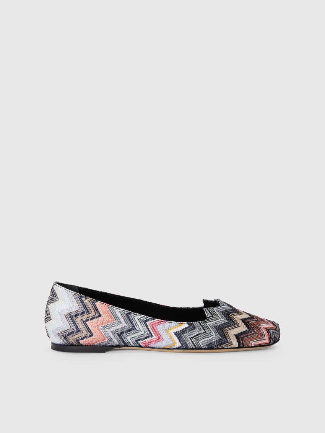 Missoni Ballerine in tessuto chevron