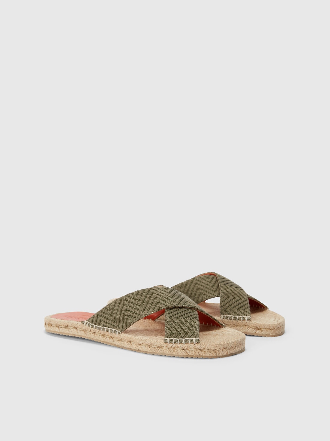 Slippers, Green - LS24SY0ABV00FZS613F - 1