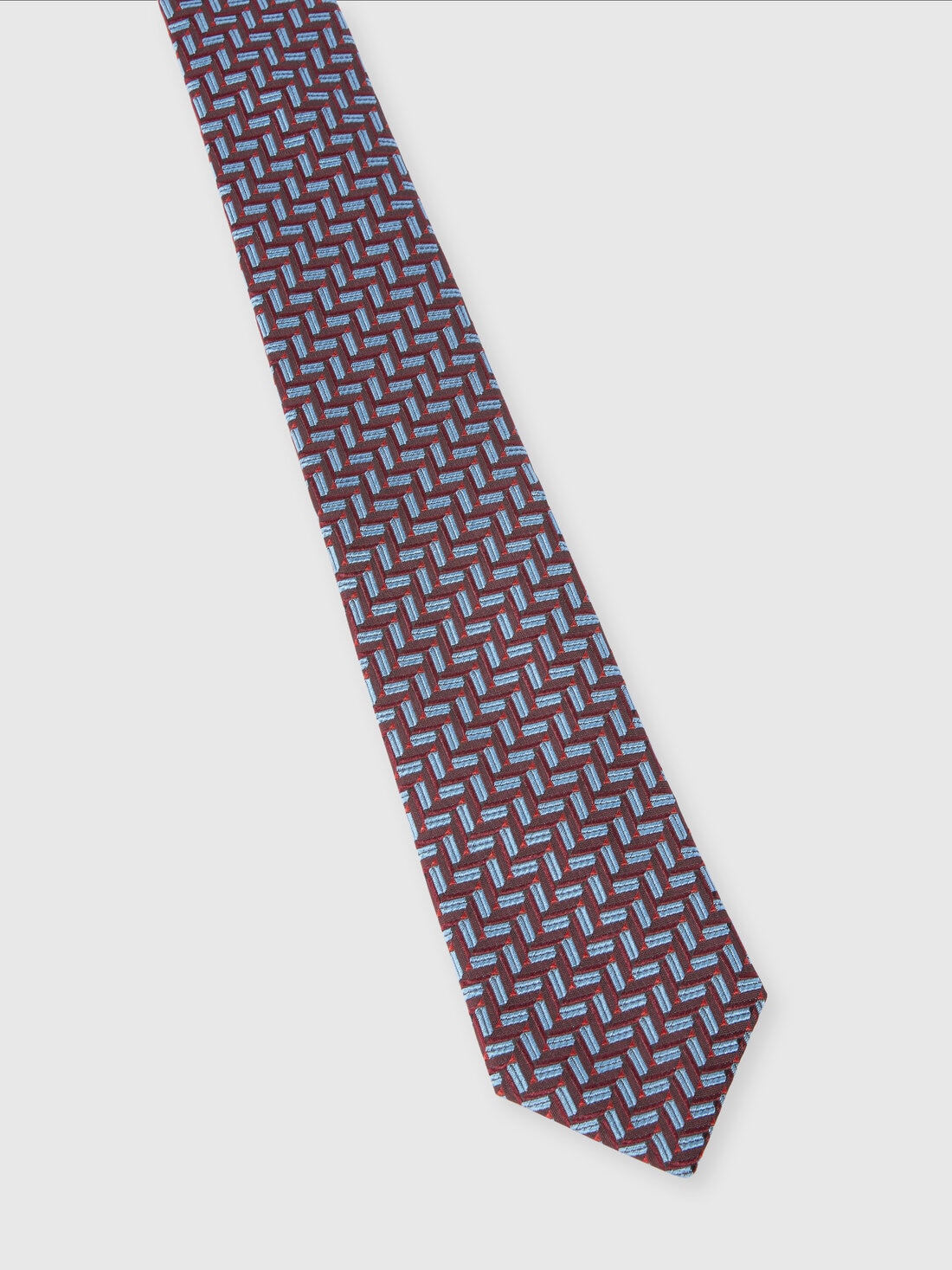 Cravate en soie à motifs, Multicolore  - 8053147230450 - 1