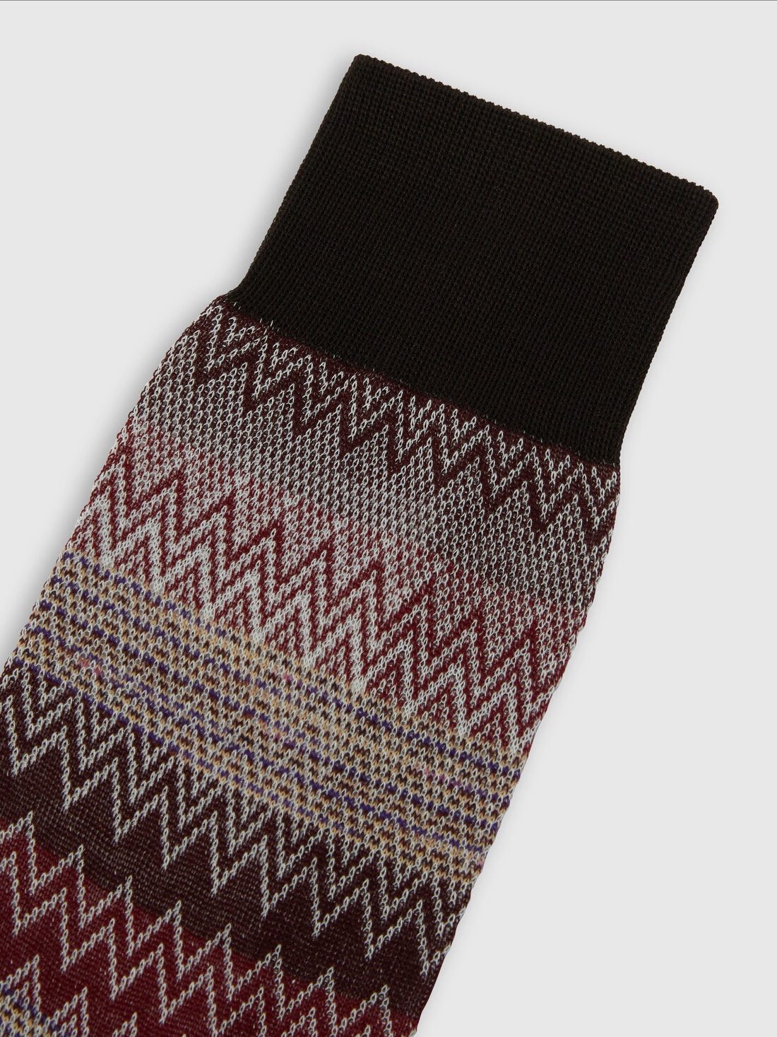 Calzini medi misto cotone zig zag e linee, Multicolore  - LS25SS0CBV00HKSM67S - 2
