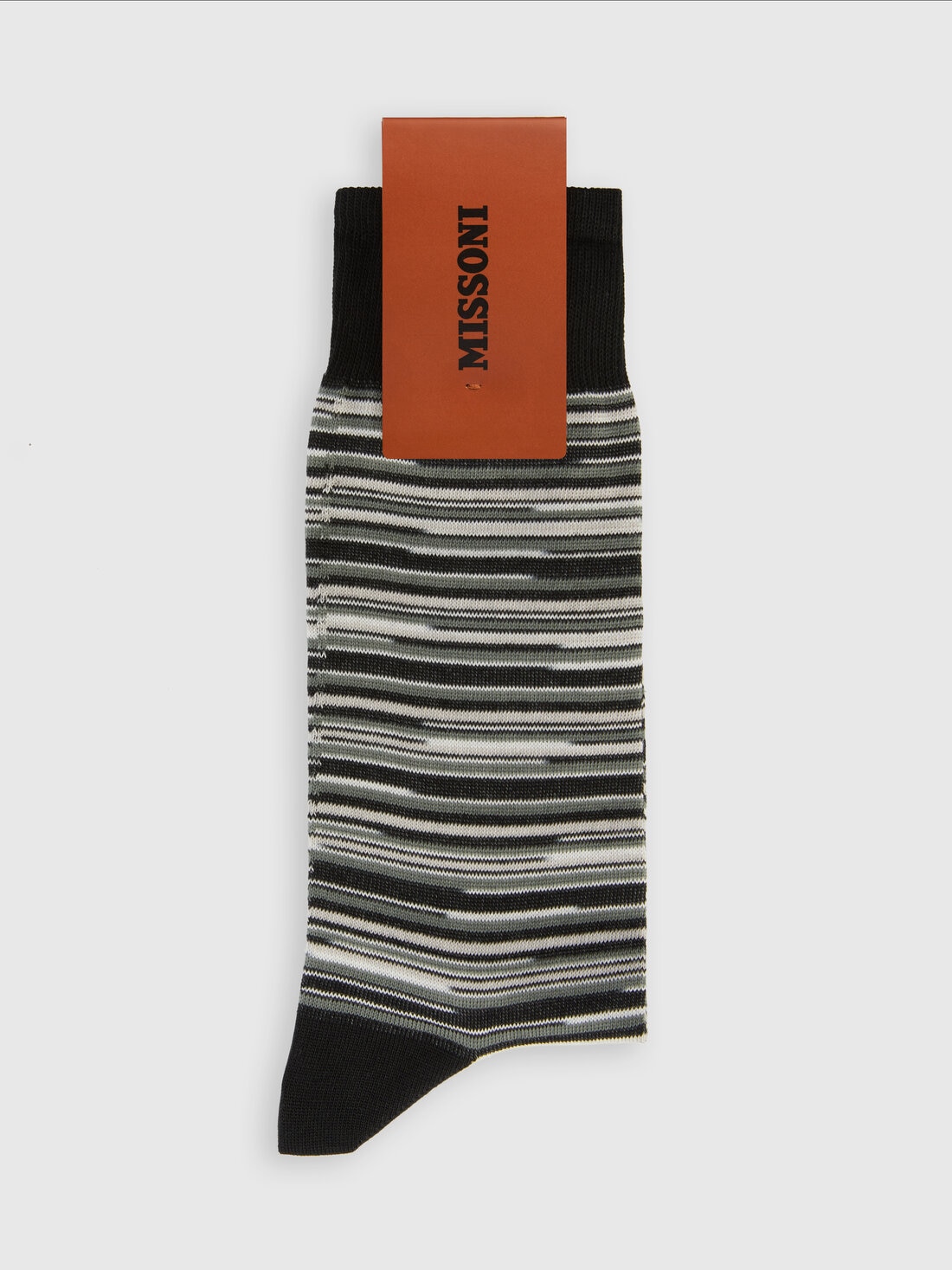Mid-length socks cotton blend marled, Multicoloured  - 8053147594903 - 1