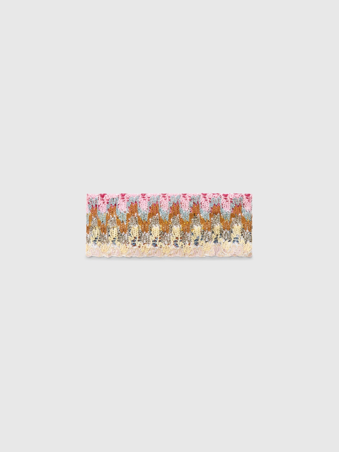 Viscose and Lamé Hairband, Multicoloured  - 8053147595269 - 0
