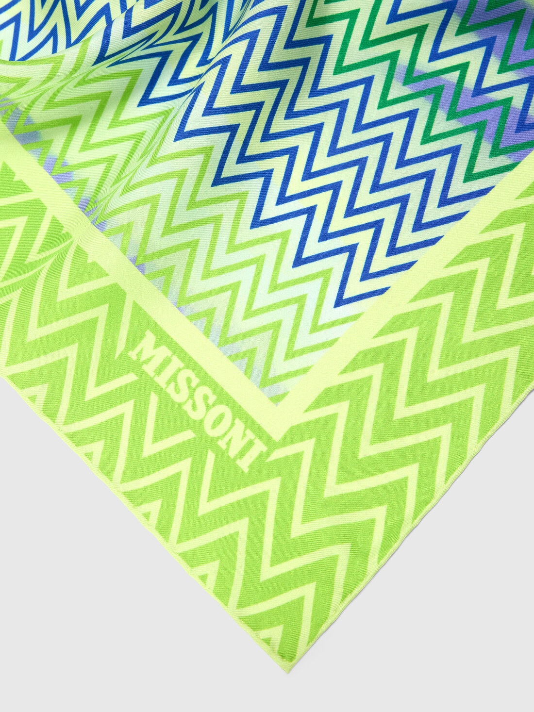 Scarf with zigzag print, Multicoloured  - 8053147595429 - 1