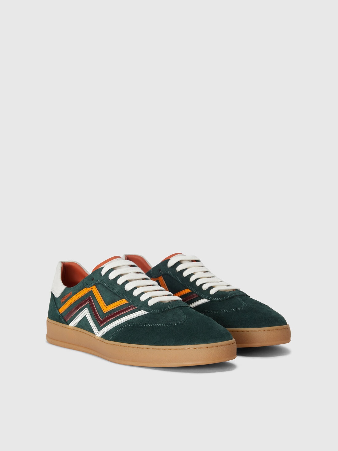Sneakers with raised zig zag, Green - LS25SY0SBV00HPS615G - 1
