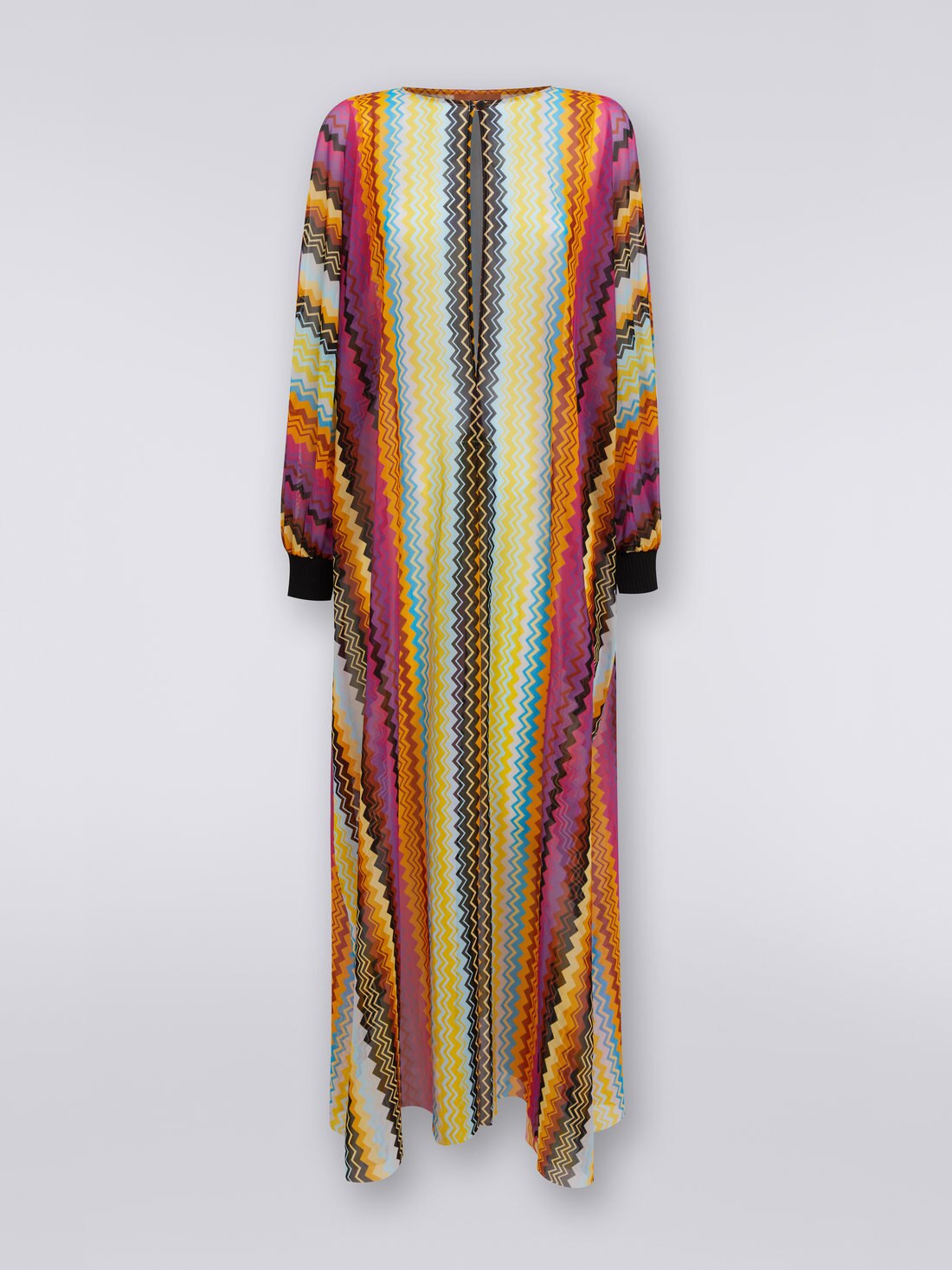 Missoni zigzag cover-up dress - Yellow