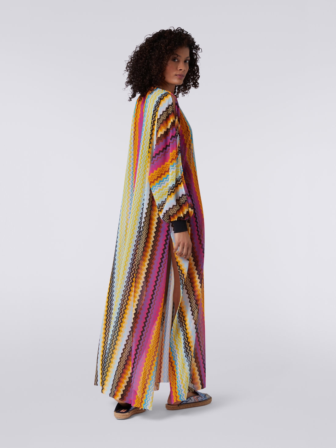 Long-sleeved long cover up, Multicoloured - 8051575724206 - 3