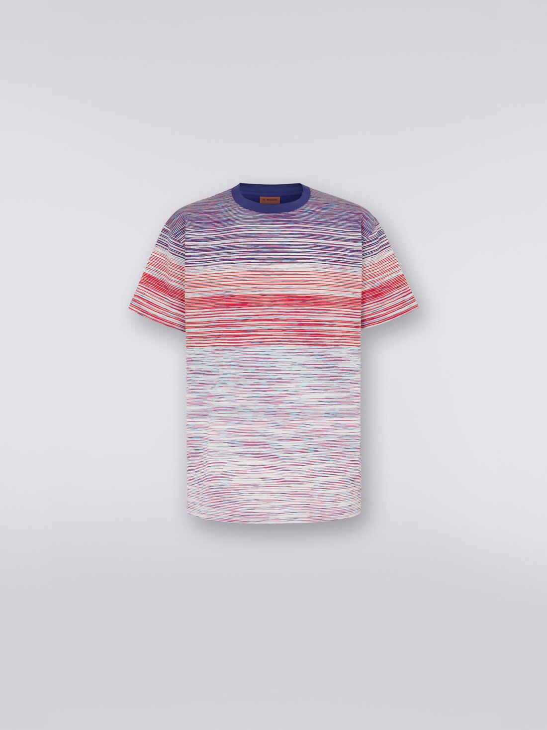 Tシャツ・カットソー MISSONI US23SL12 SLUB COTTON JERSEY CREW-NECK T-shirt Slub cotton jersey crew-neck T-shirt