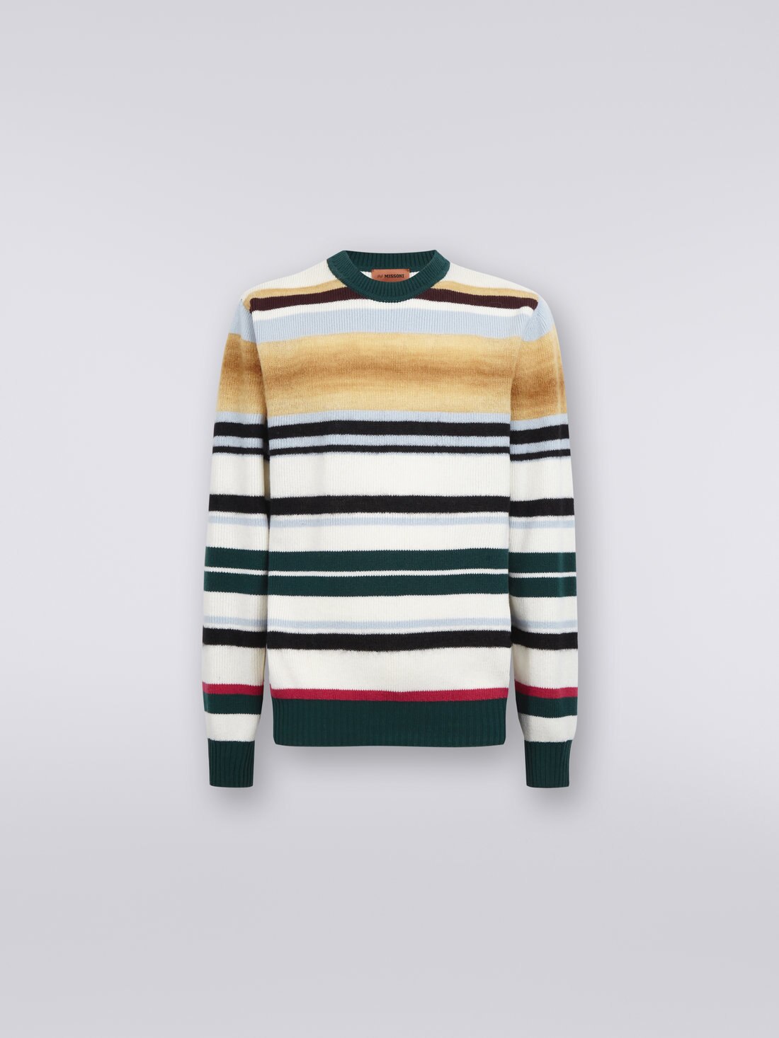 Striped wool blend on sale sweater