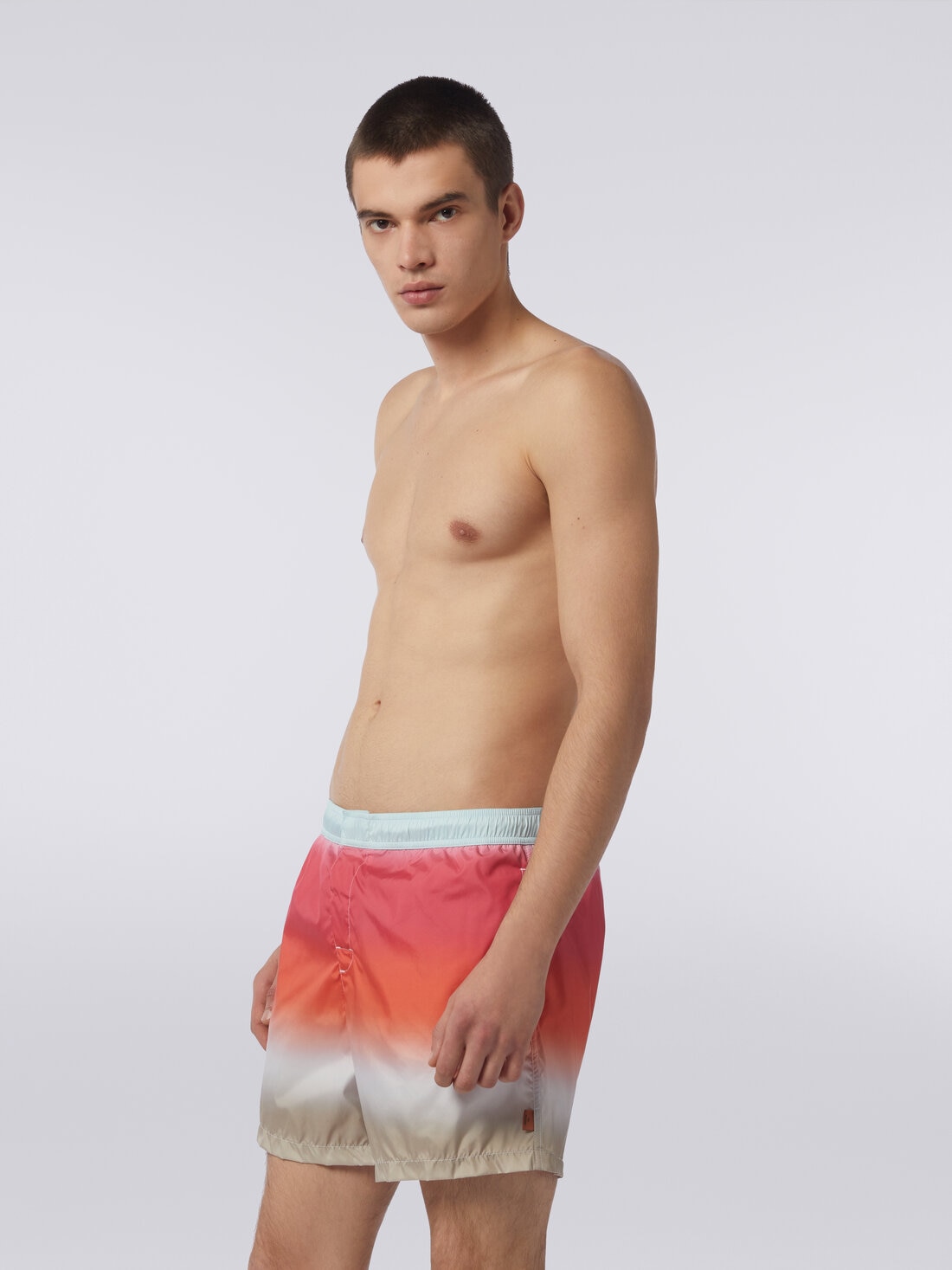 Dégradé print swimming trunks, Multicoloured  - US24SP00BW00S5SM997 - 2