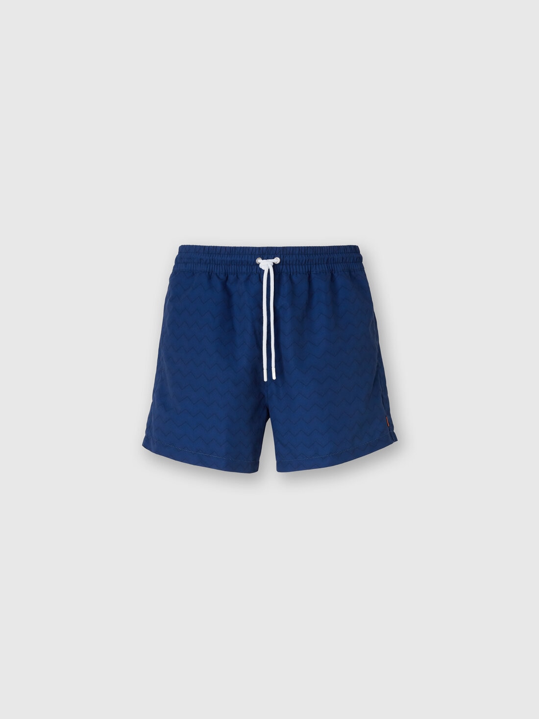 Bañador en zigzag tonal, Azul Oscuro - US25SP00BW00VTS72J1 - 0
