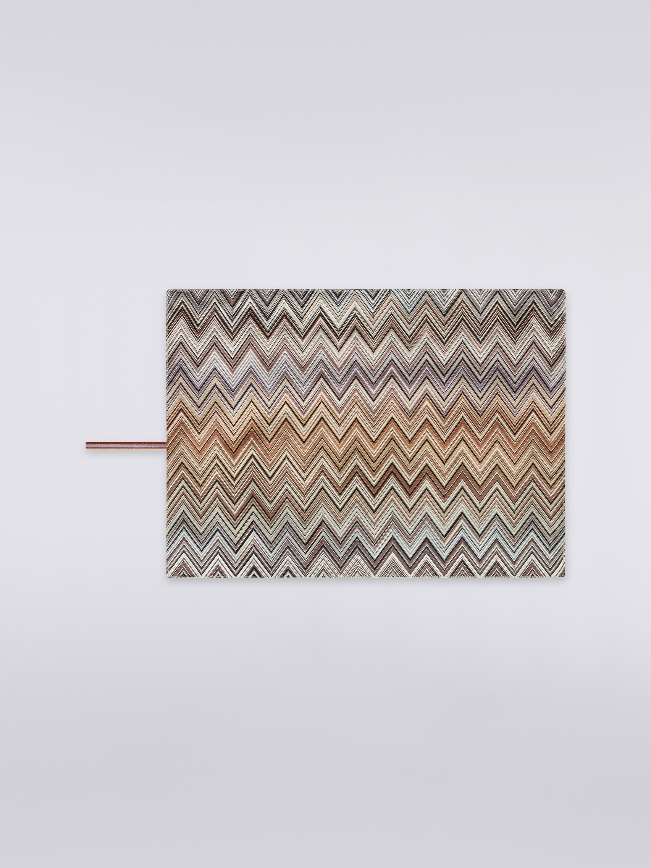 Missoni Pair Of Andorra Placemats 38x52 Cm In Black