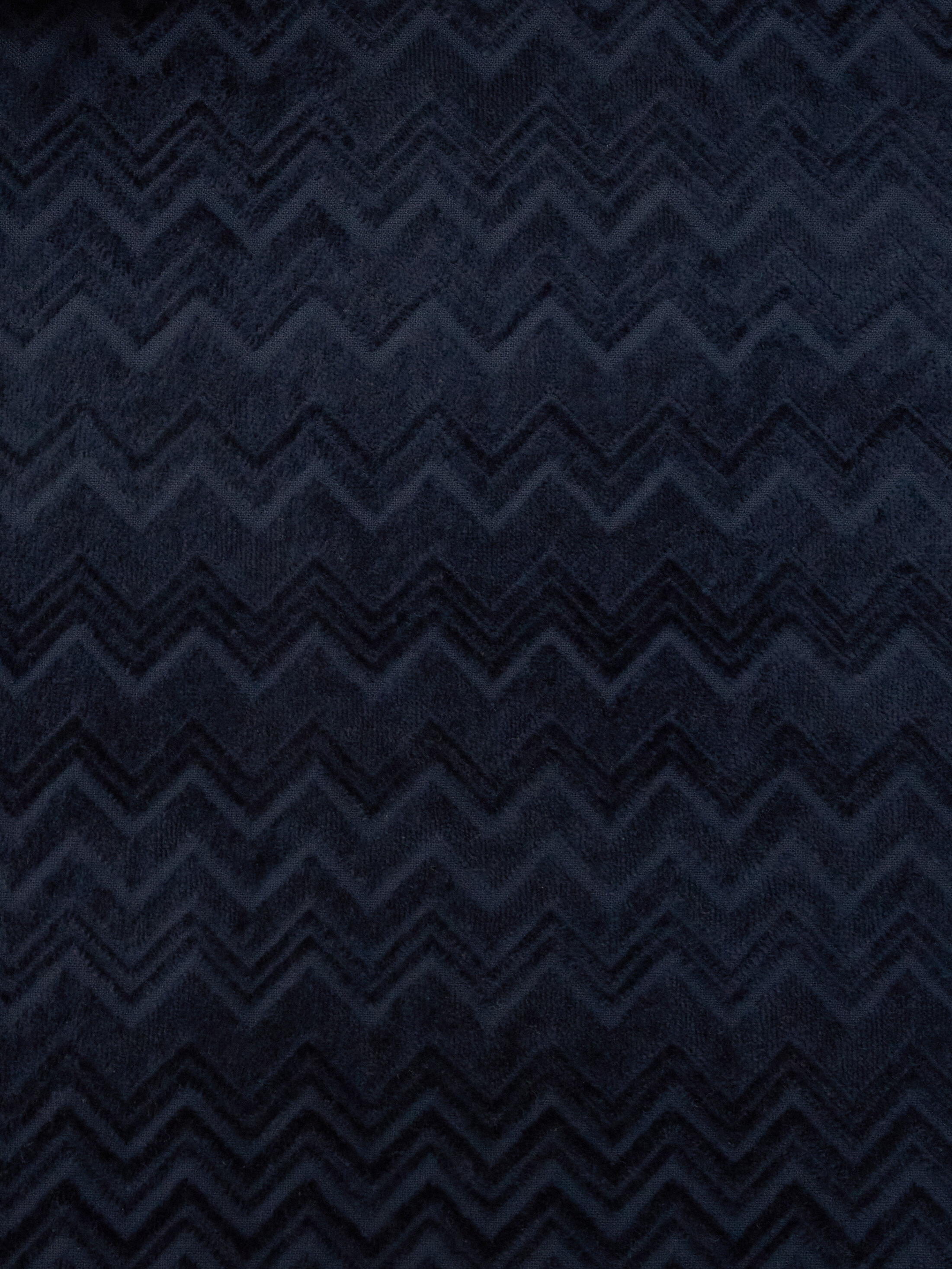 Albornoz Chalk de rizo de algodón en zigzag 4