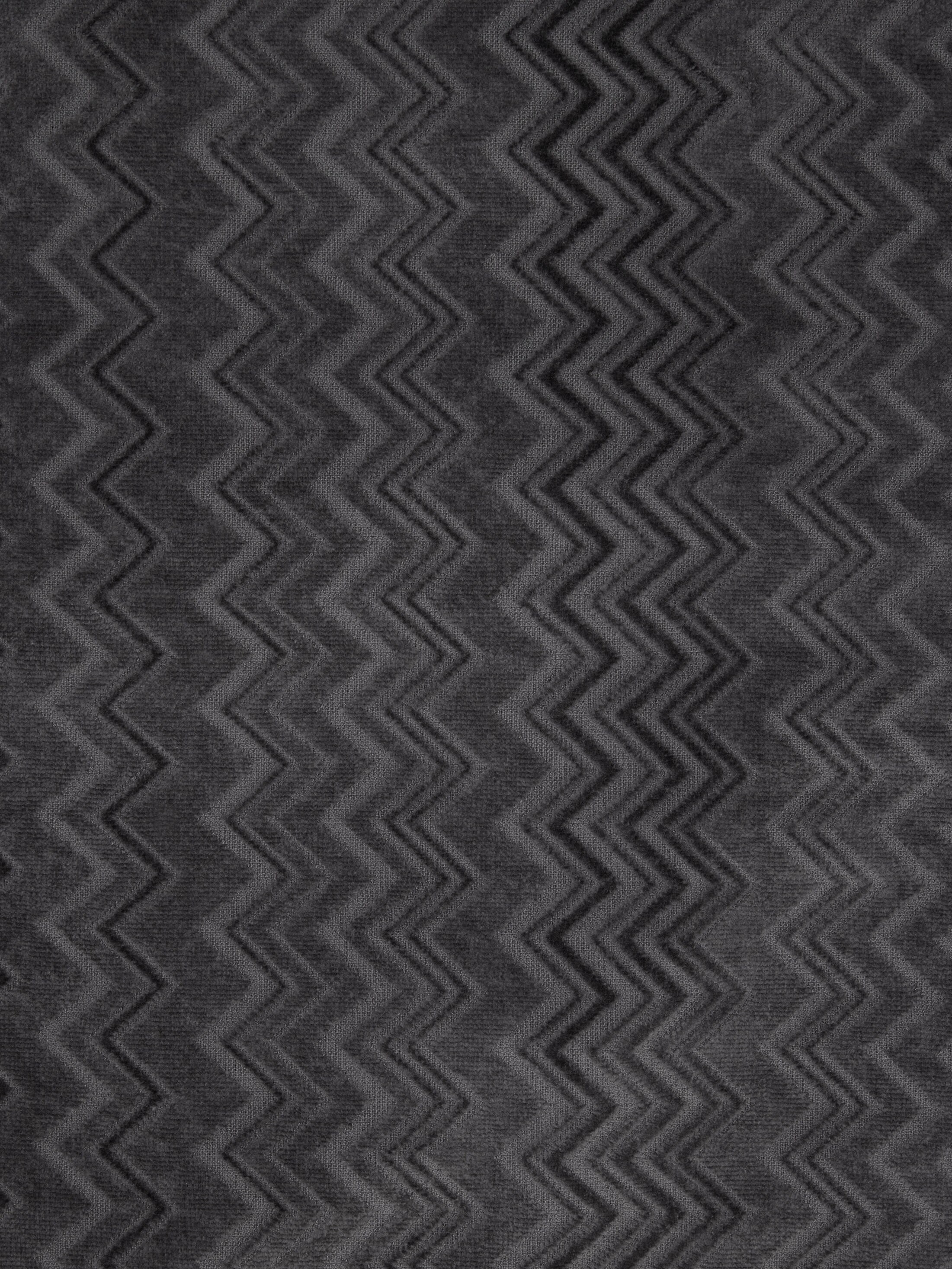 Albornoz Chalk de rizo de algodón en zigzag 4