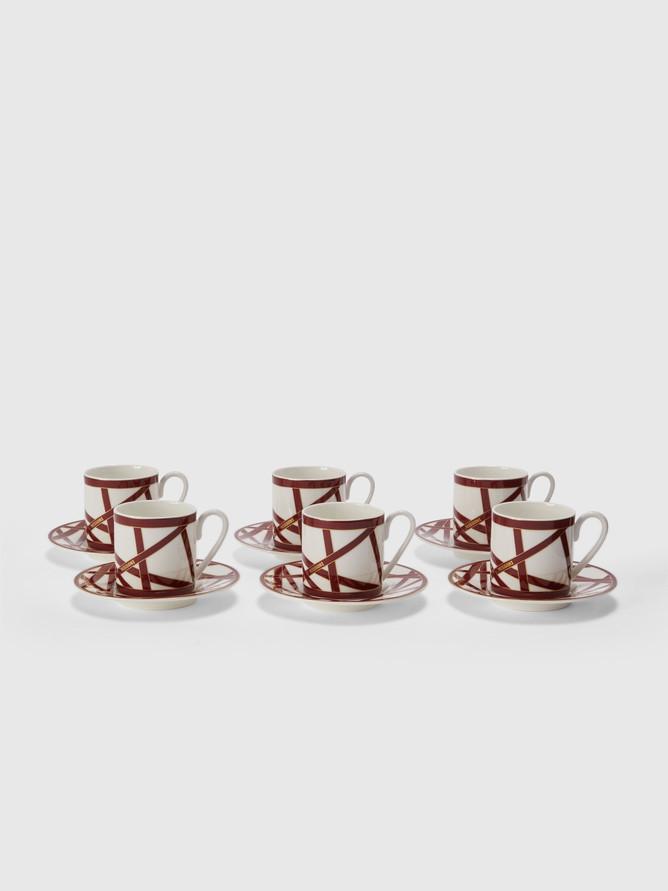 MISSONI NASTRI 6ER-SET KAFFEETASSEN & TELLER 