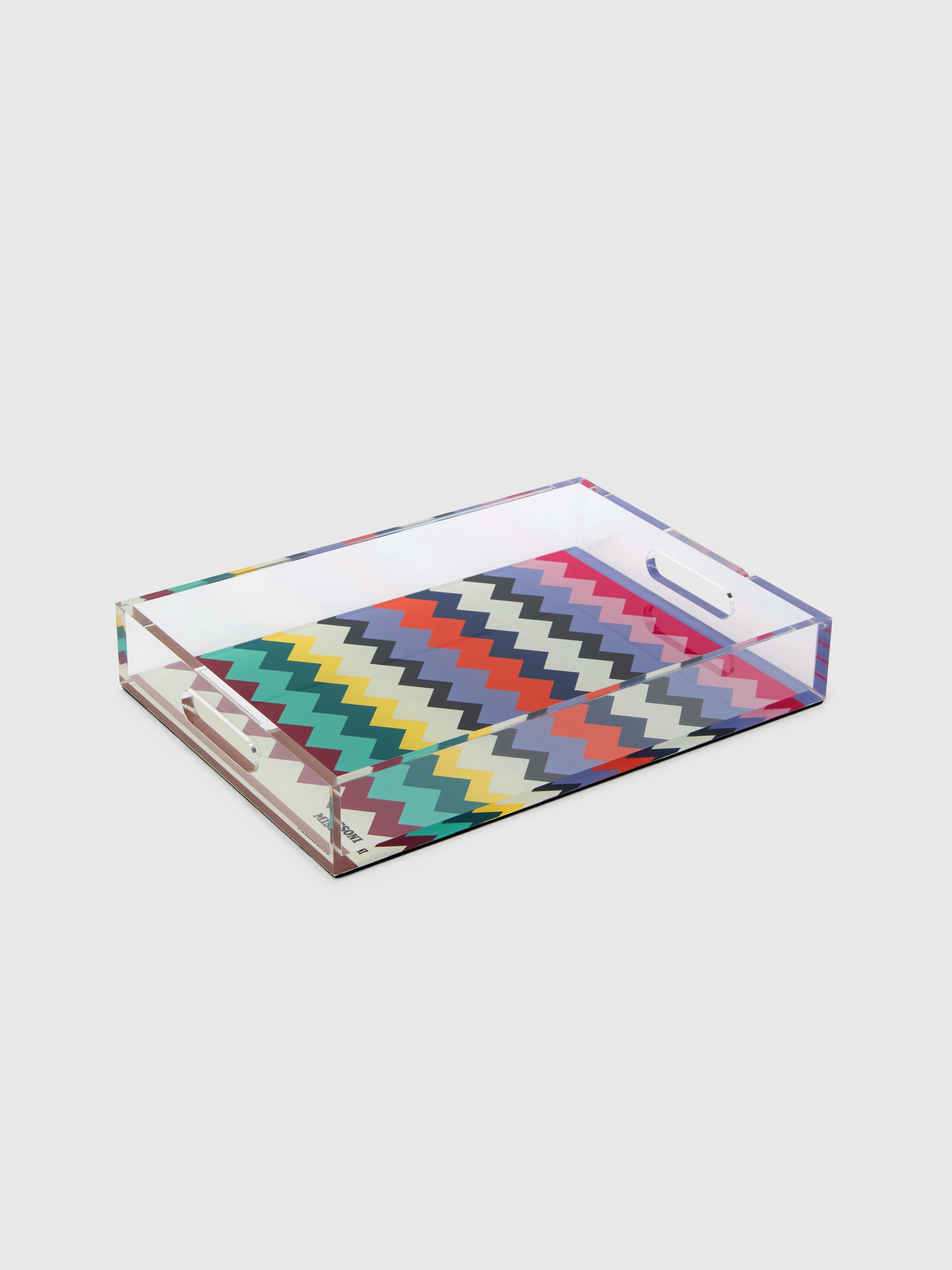 Riverbero トレー 25×35 cm マルチカラー | Missoni