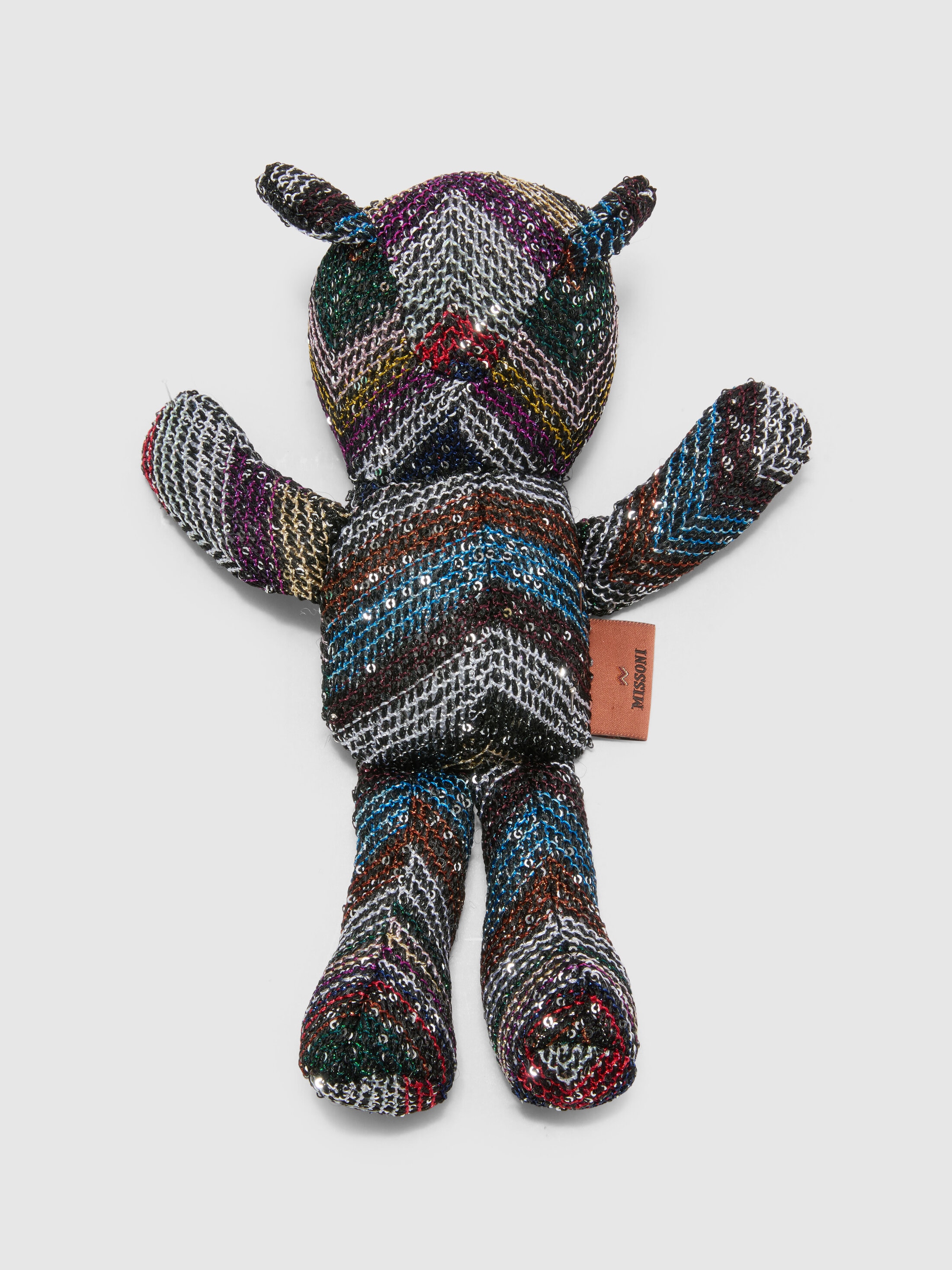 Missoni Bear Bruno Puppet 20cm In Multicoloured
