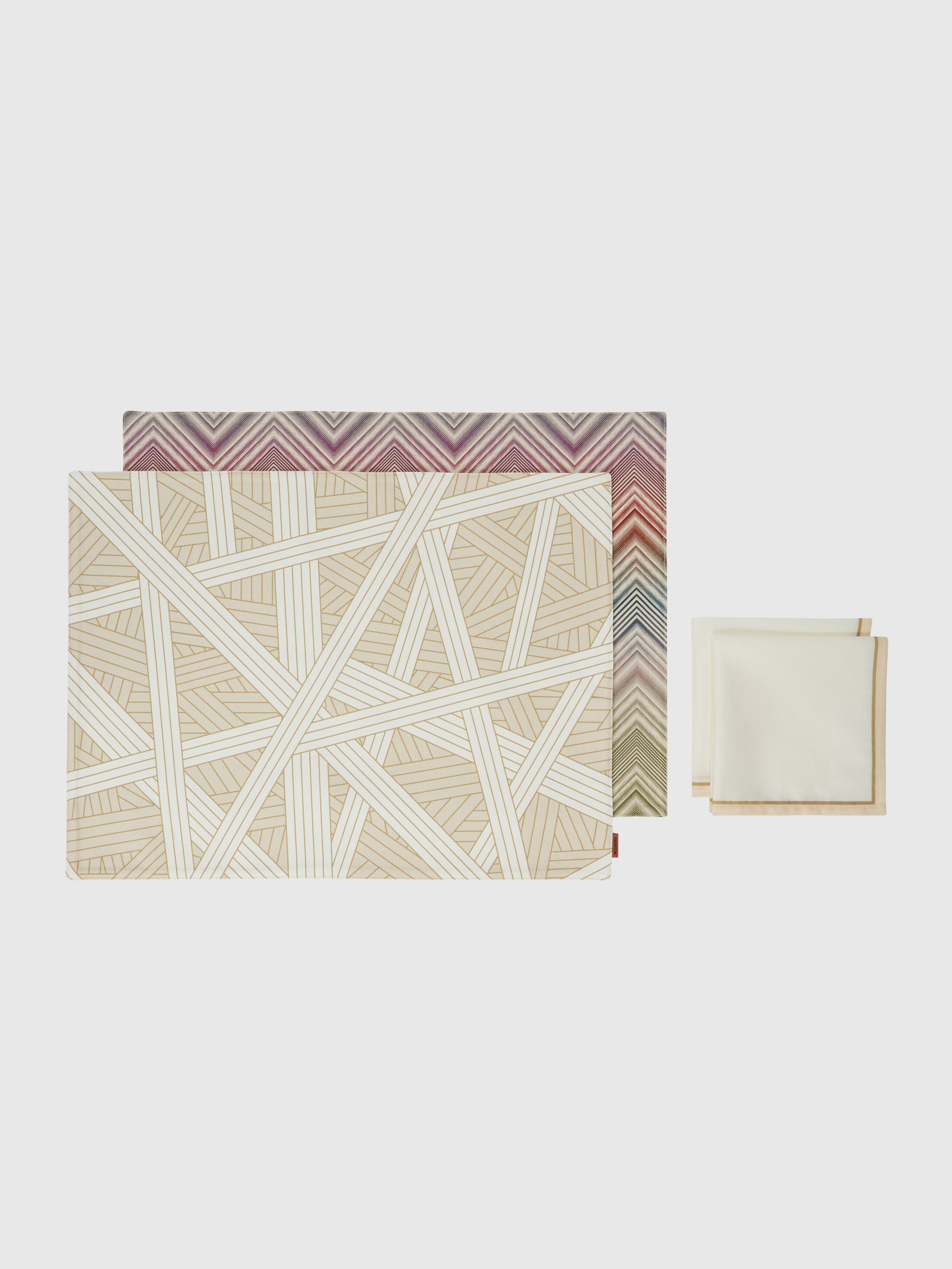 Shop Missoni 2-teiliges Tischset Mit Platzset Und Serviette Marea Und Nastri In Multicoloured